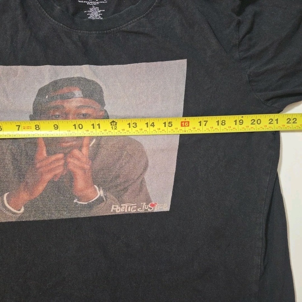 Poetic Justice Tupac Mall T-Shirt Long Sleeve (Size Large)‎ - Picture 7 of 8